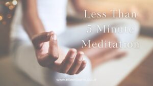 Simple 5 Minute Meditation For Stress